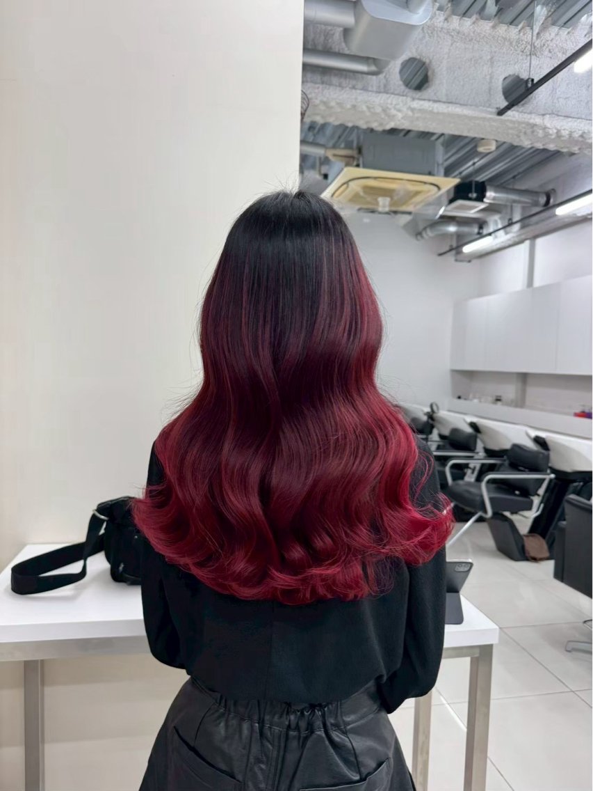 カラー ALIVE 河合優吾のヘアスタイル