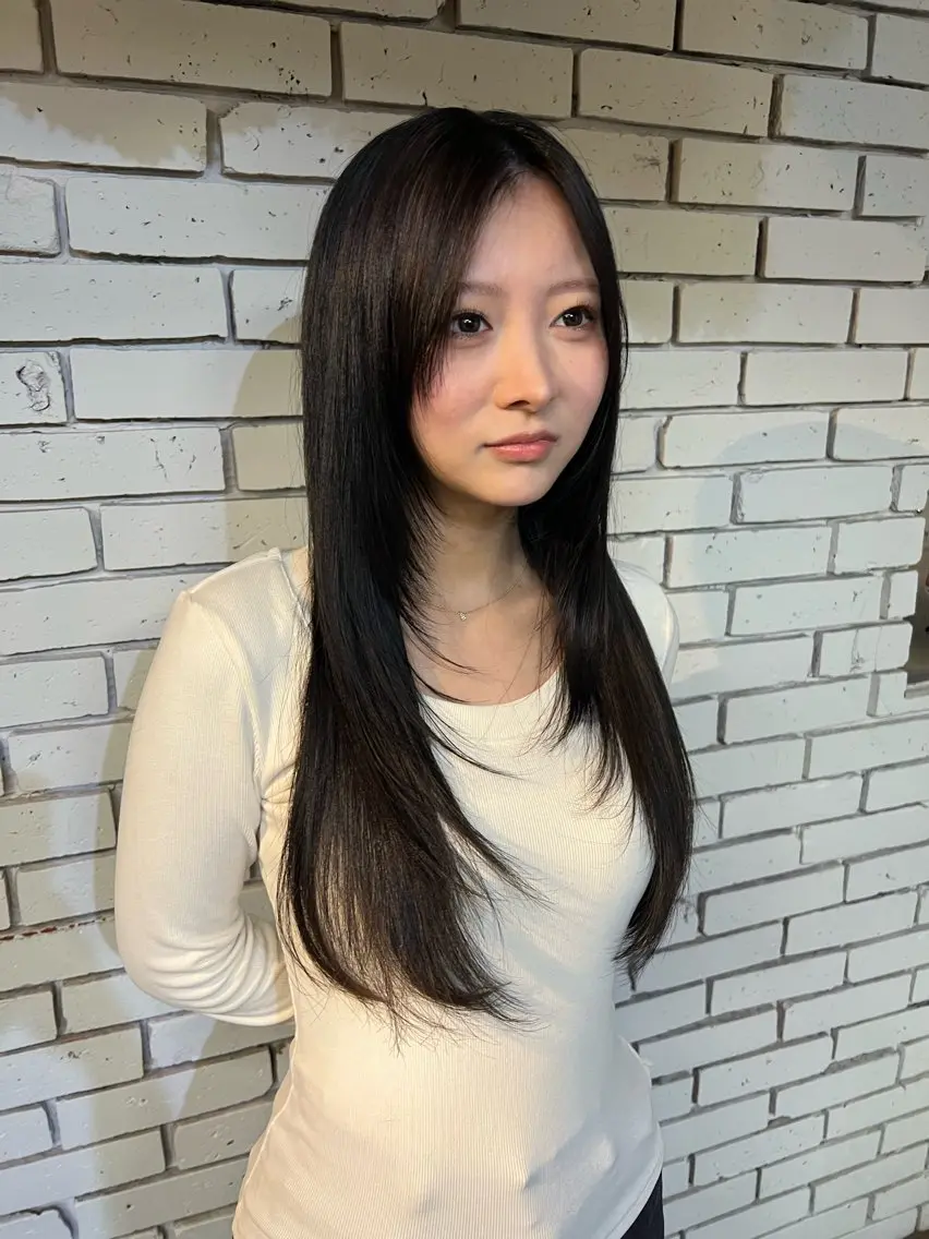 ロング カラー 💘札幌クロスパーマ 髪質改善💘rinaのヘアスタイル