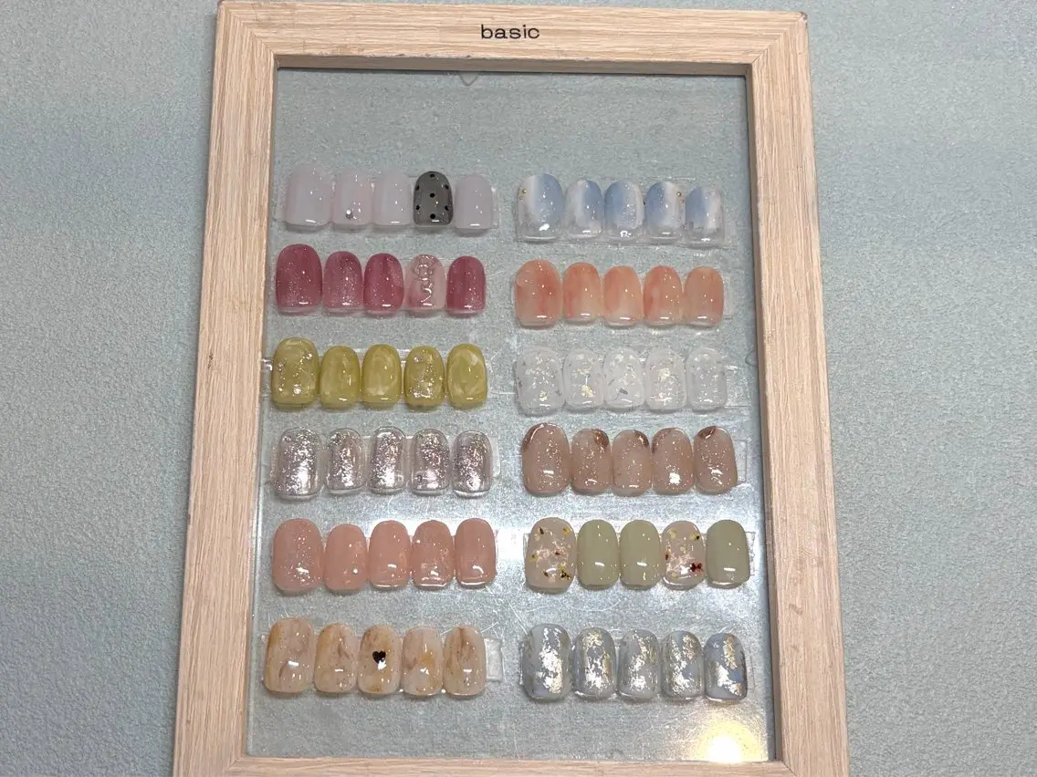 【✨️5月平日限定🉐40%off✨️】ハンド◇定額 basicコース🩵オイル仕上げ🪼パラジェル使用✨️の写真