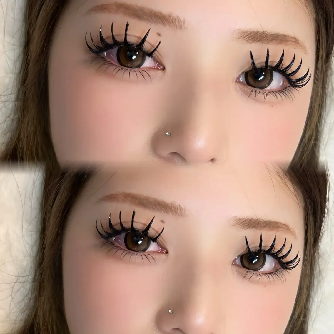 マツエク・マツパ バインドロック 下まつげエクステ 望月 菜奈のマツエク・マツパデザイン
