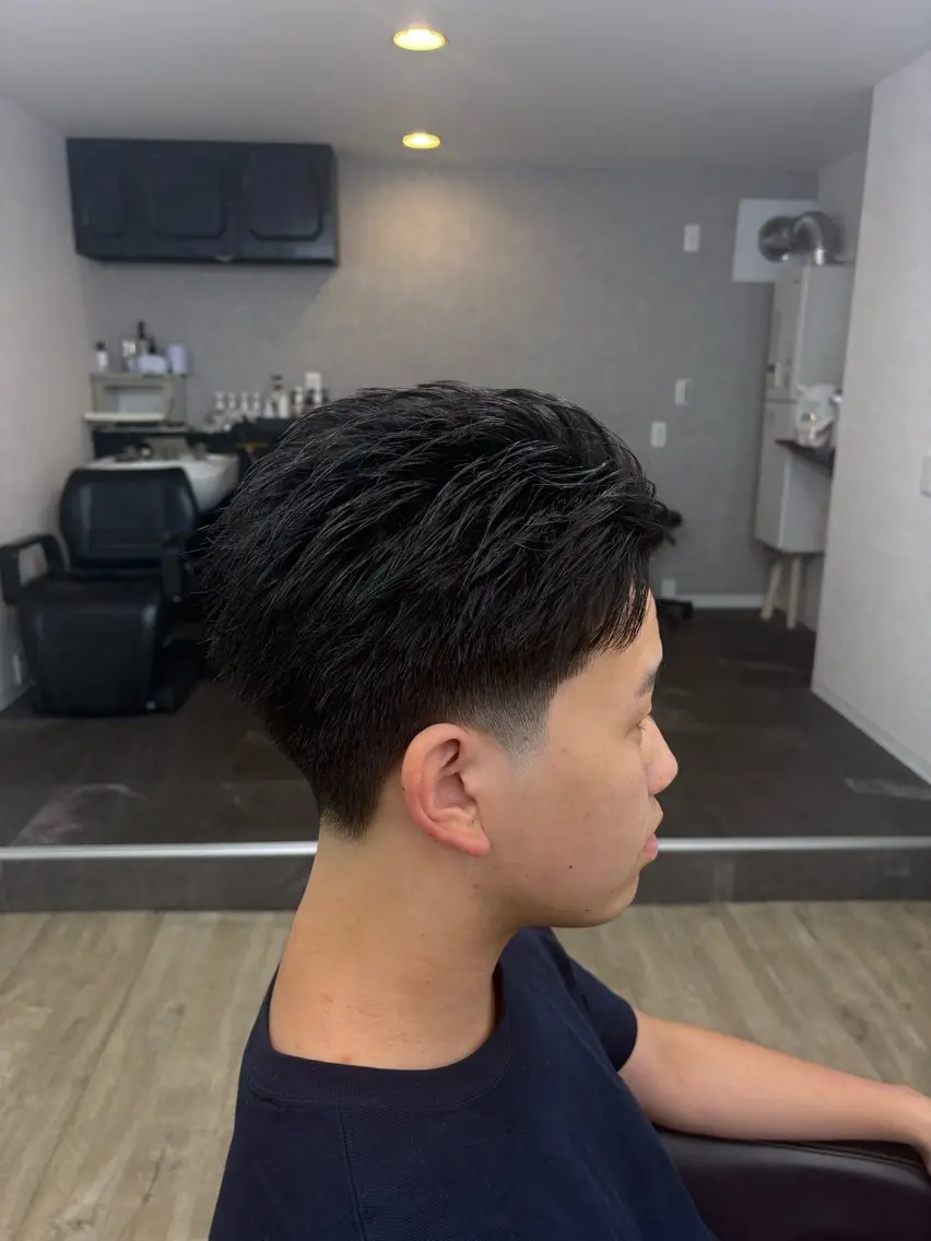 ショート メンズ カット 内山 綺琉のヘアスタイル