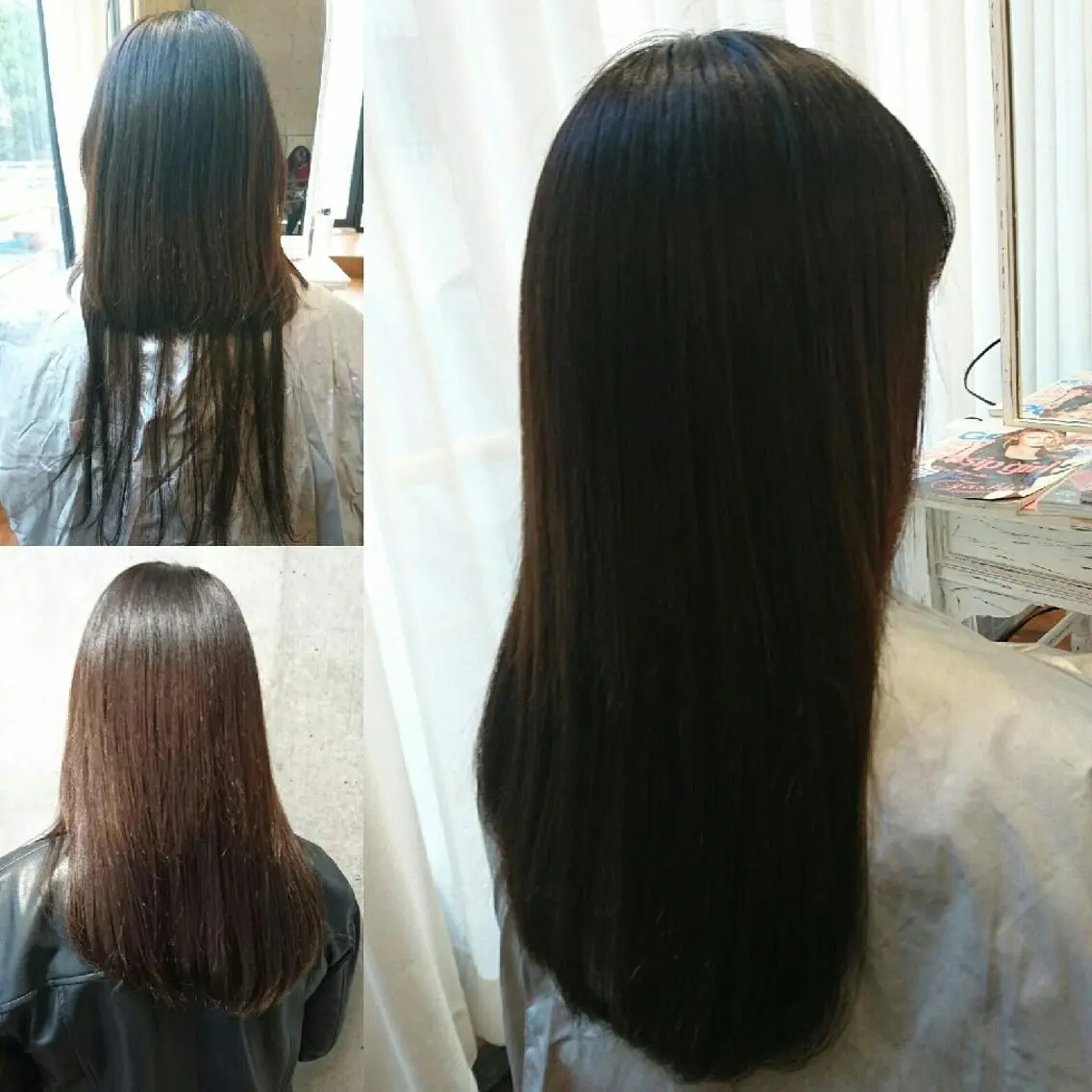 ショート ミディアム セミロング ロング カラー ヘアアレンジ ボブ エクステ ロング 🦋美髪／エクステ 🦋アベイクミのヘアスタイル
