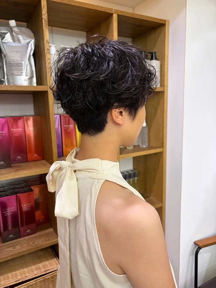 ショート ショートヘア カット トリートメント jaemi／ジェミ カラー診断🌈🌟のヘアスタイル
