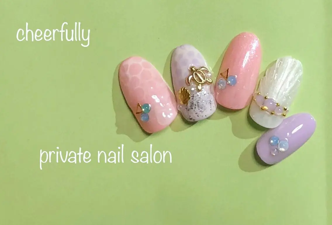 ネイル ハンドネイル ⭐️ cheerfullyのネイルデザイン
