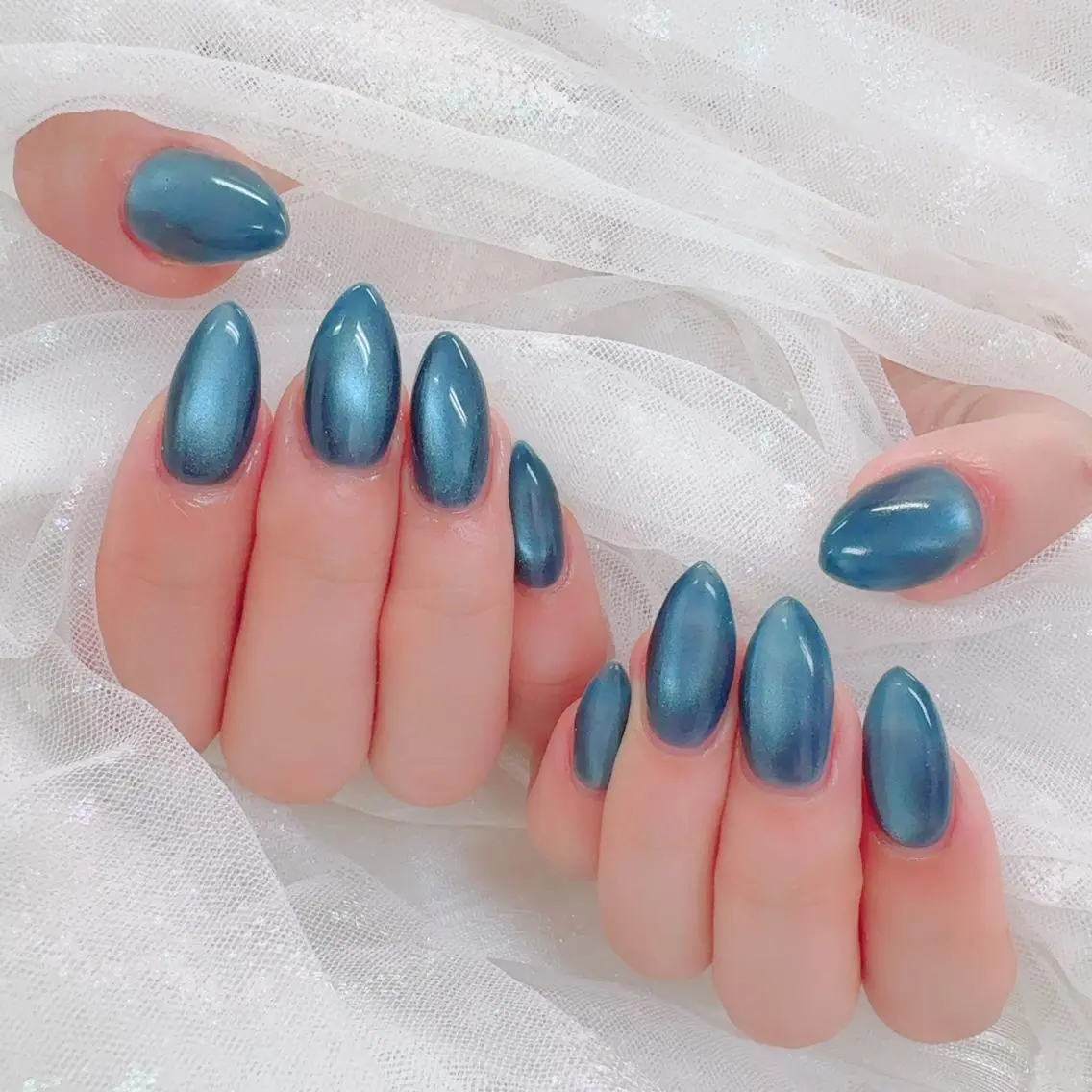 セミロング ハンドネイル CHOnail 道玄坂のネイルデザイン