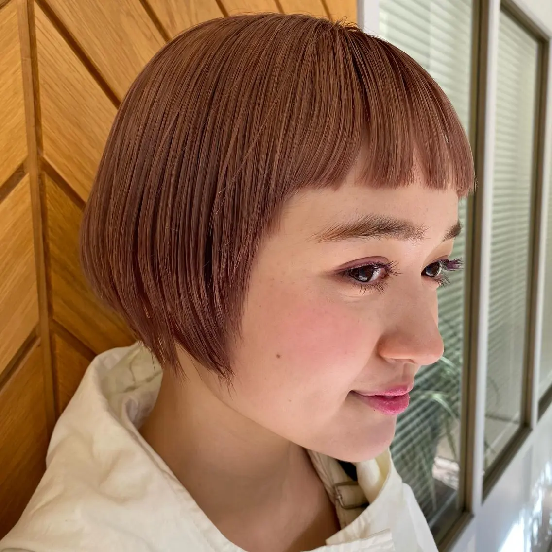 ミディアム 石川 尚哉のヘアスタイル