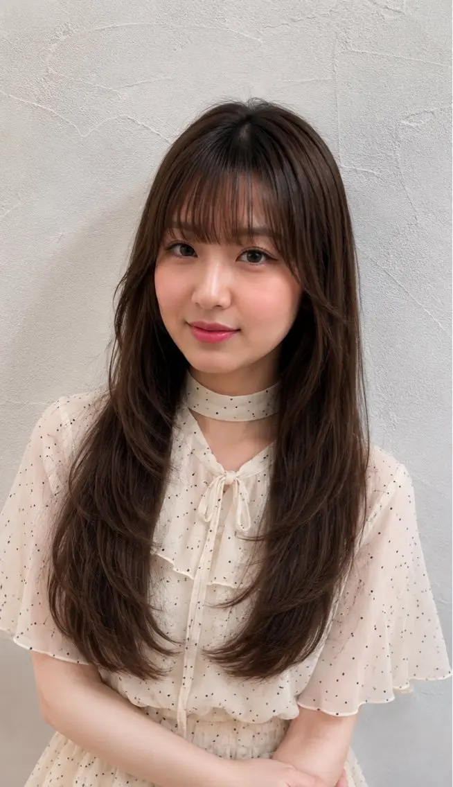 ロング カラー himari/縮毛 矯正/熊谷のヘアスタイル