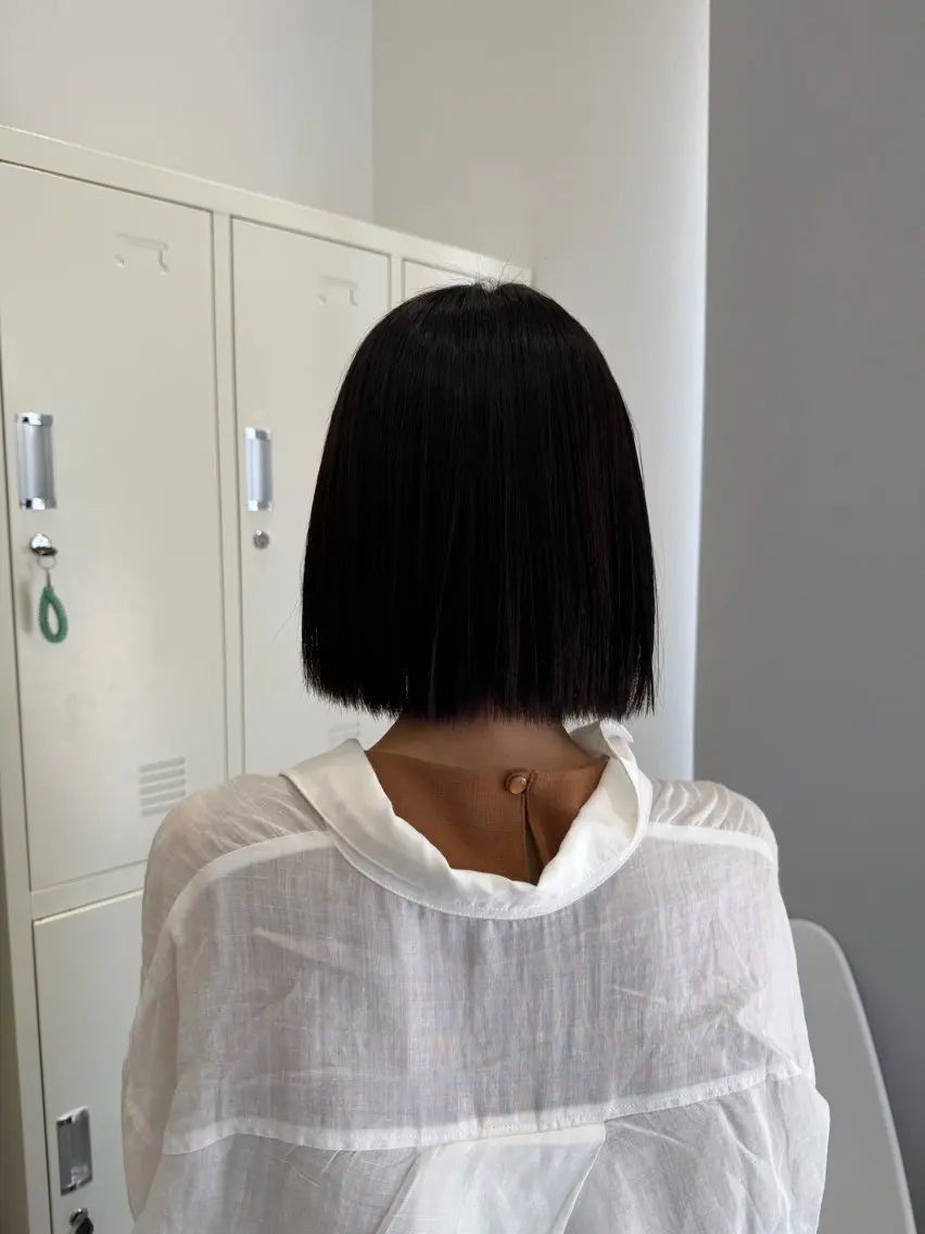 縮毛矯正 MignonS こはるのヘアスタイル