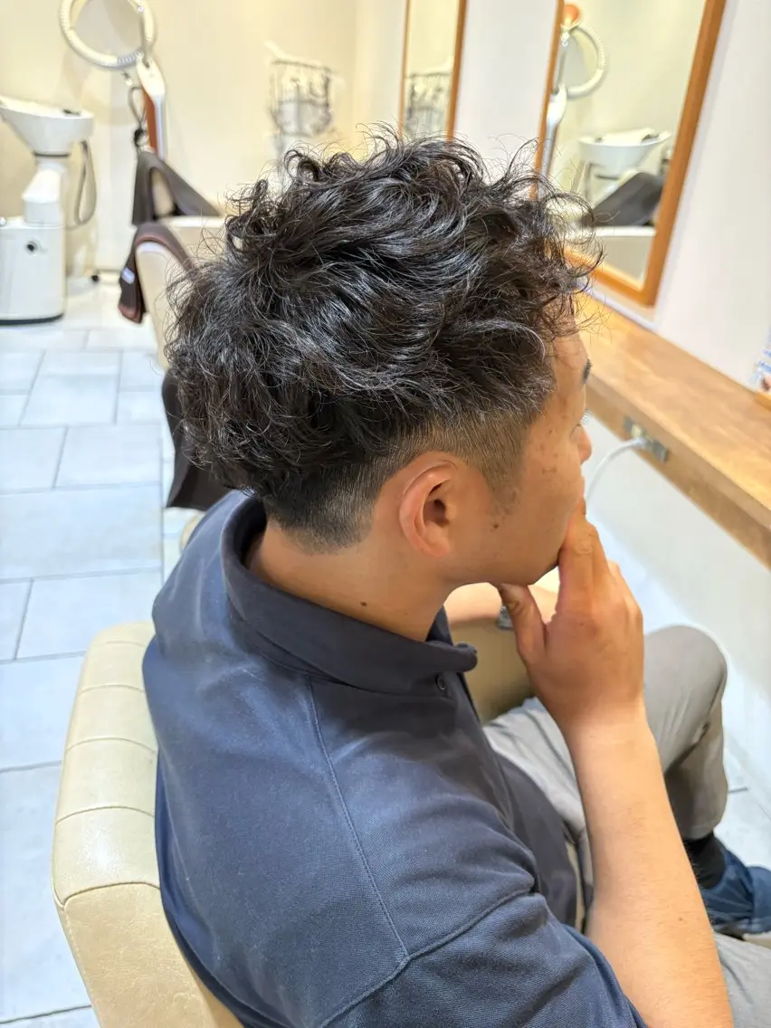 パーマ メンズ preak 🖤mizuki🖤のヘアスタイル
