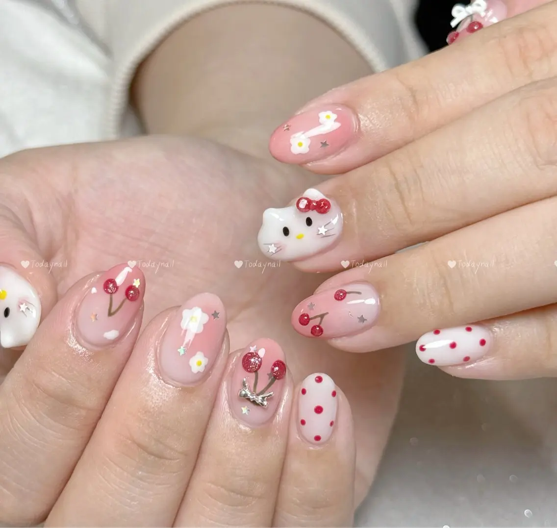 ネイル ハンドネイル 🎀Today nail💅のネイルデザイン