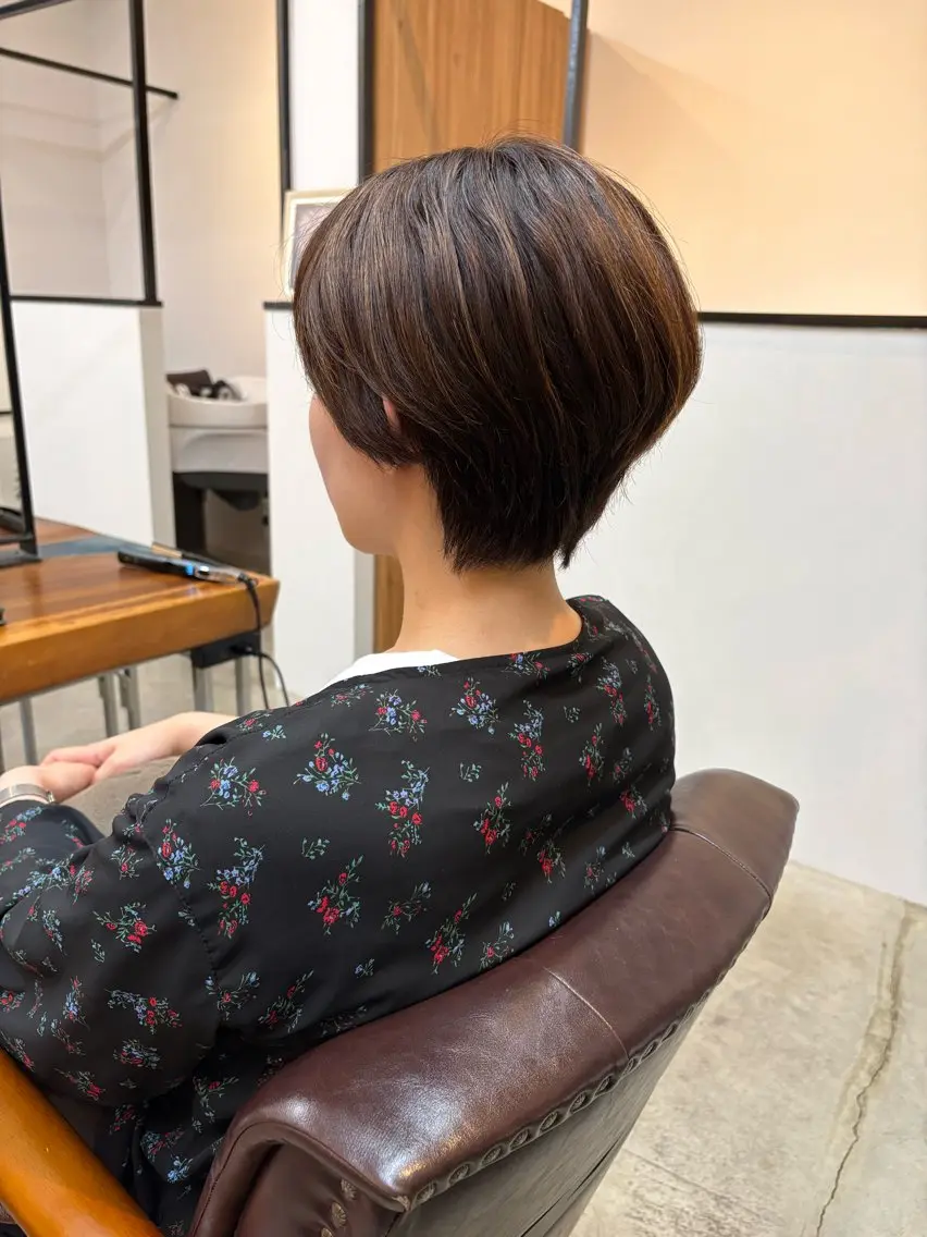 ショート ショートヘア 吉沢 史翔のヘアスタイル