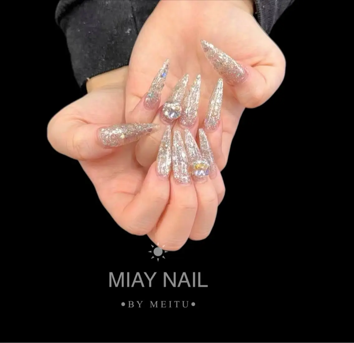 ネイル ハンドネイル 💜MIYA NAIL鶴見店のネイルデザイン