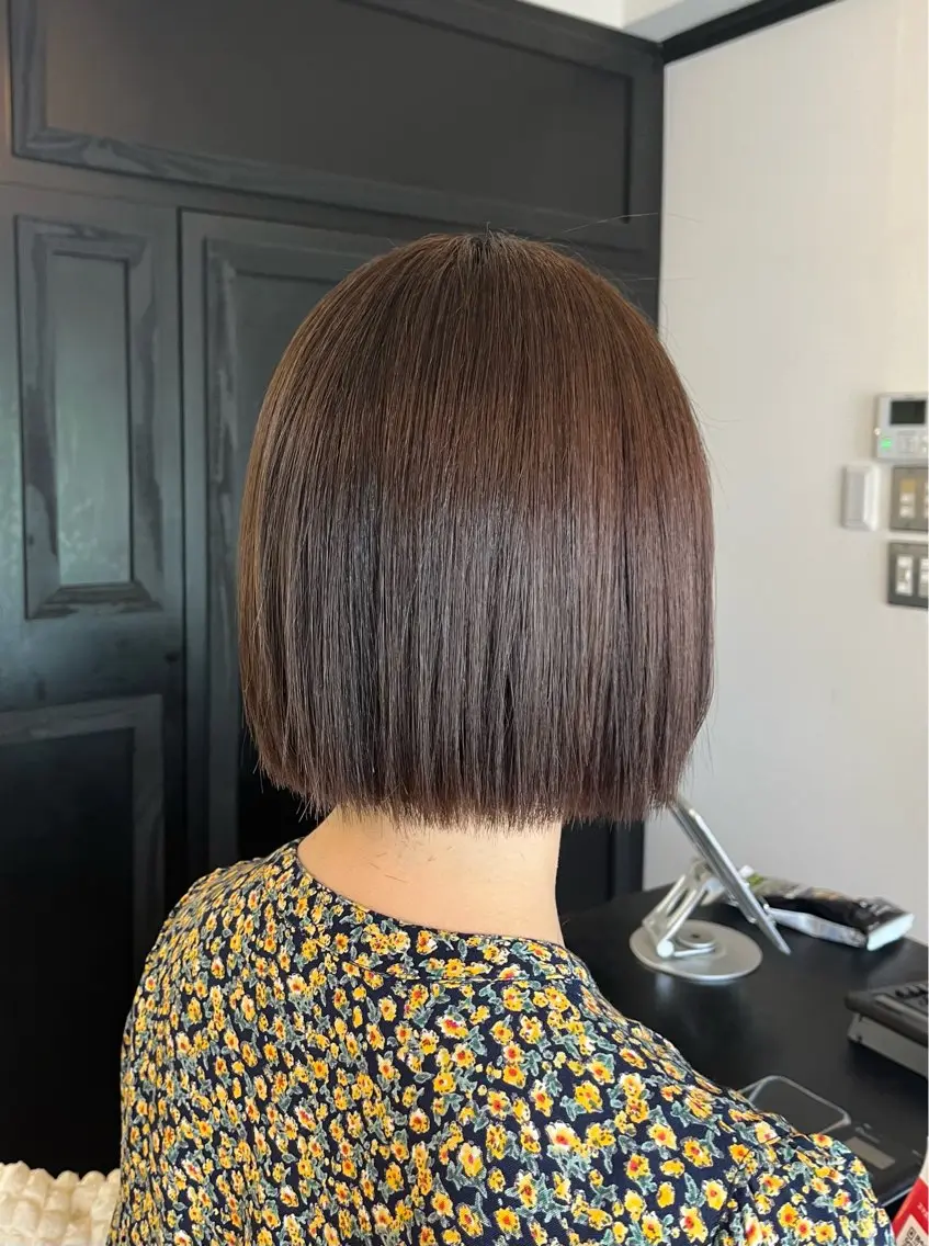 ショート カット ヘアカラー トリートメント Ichika ／ VISEOのヘアスタイル