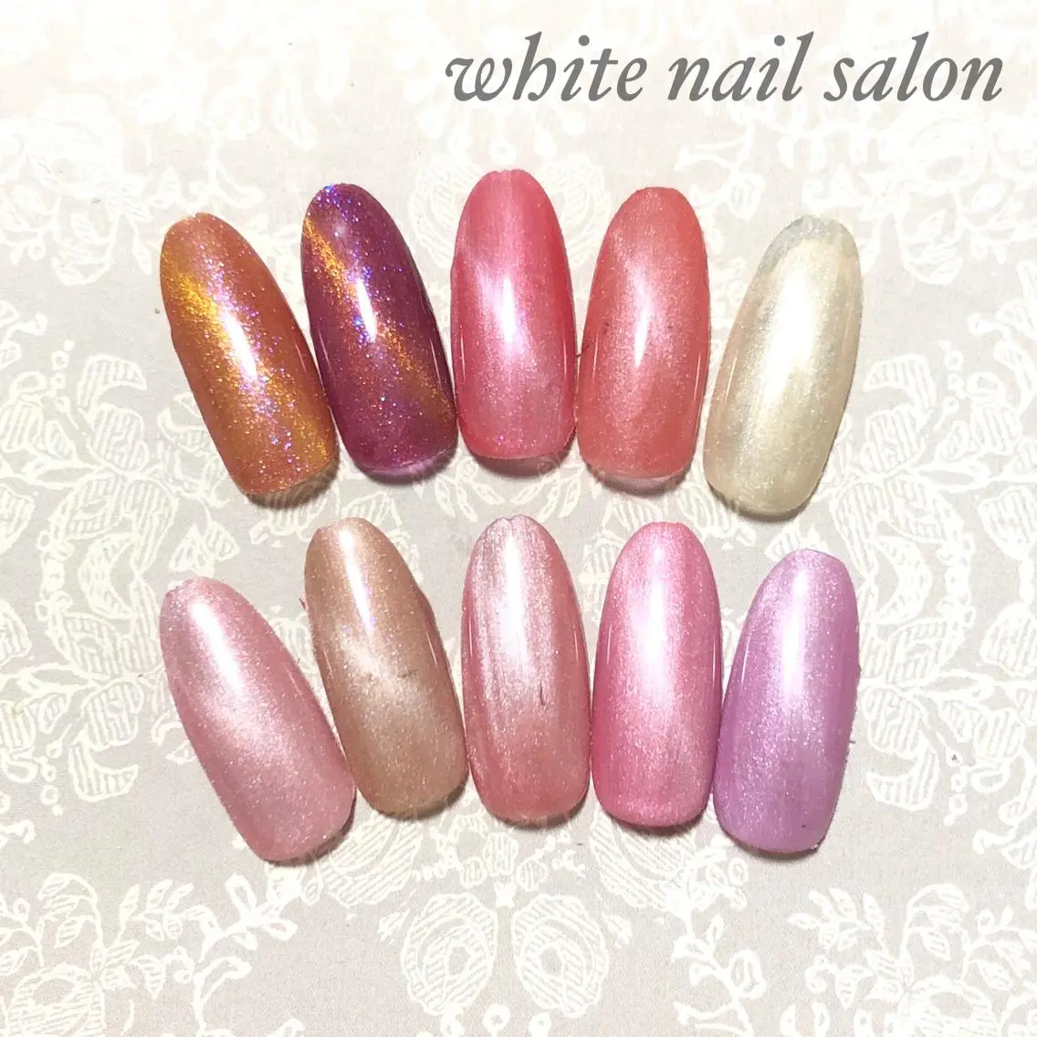 ネイル アートネイル フットネイル ジェルネイル ハードジェル オフィスネイル white nail salonのネイルデザイン