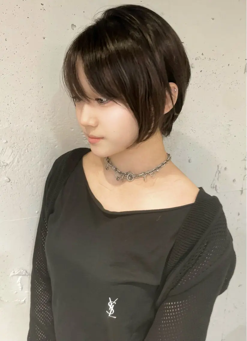 ショート ショートレイヤー レイヤーカット ショートヘア 抜け感ショートボブ/ レイヤーkoukiのヘアスタイル