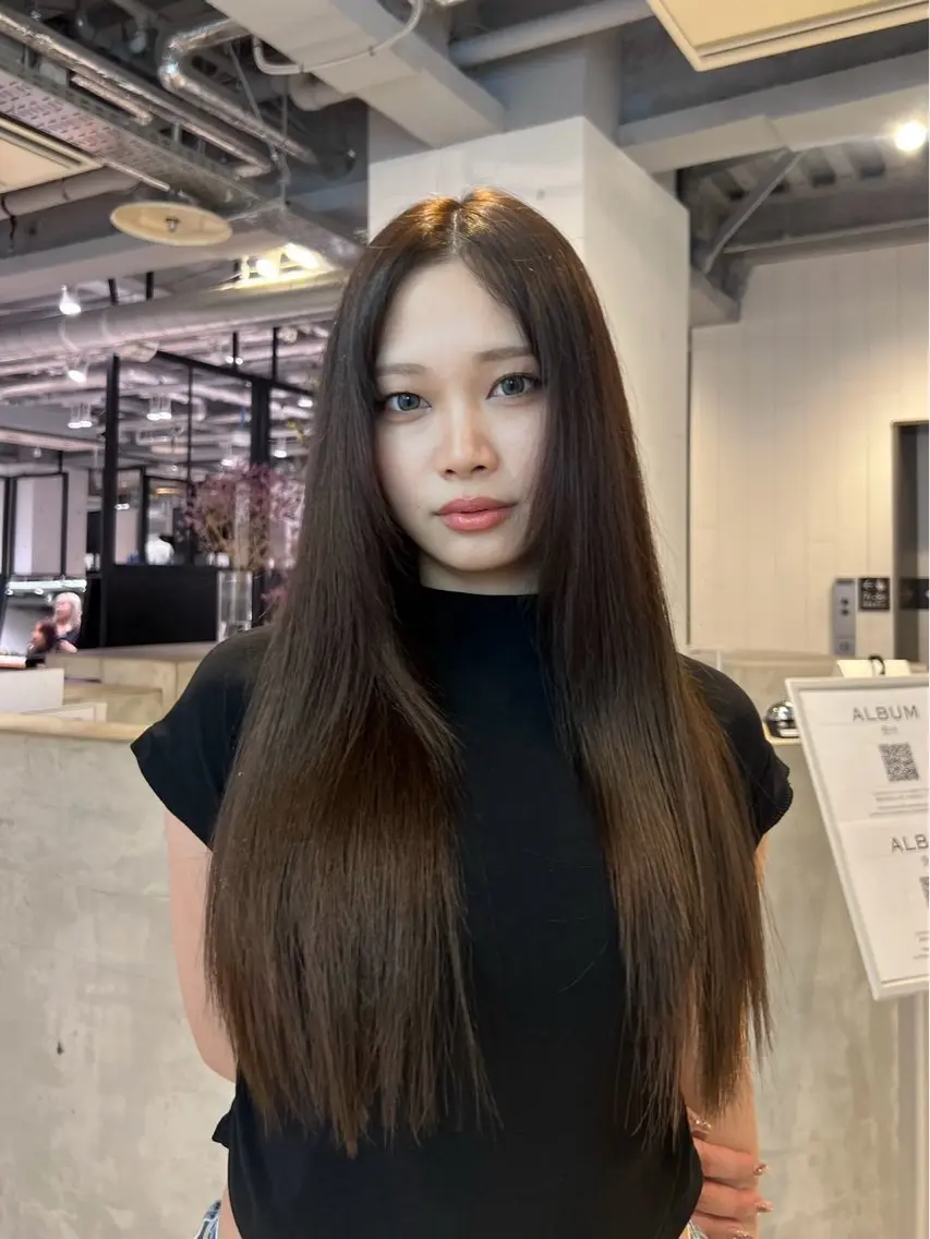 ロング ソエジマ タイスケのヘアスタイル