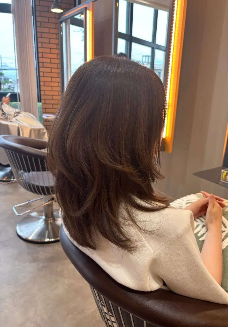 《頭皮リセットスパ＋カットカラー＋髪質改善TR¥11000》の写真
