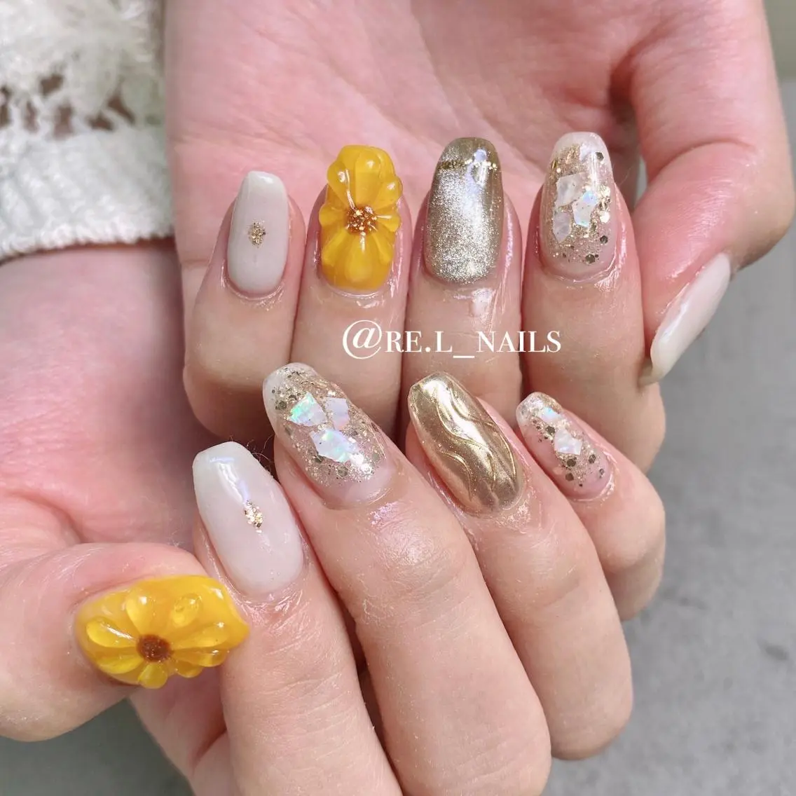 ネイル ぷっくりネイル モチの良さ◉ フィルインネイル♡のネイルデザイン