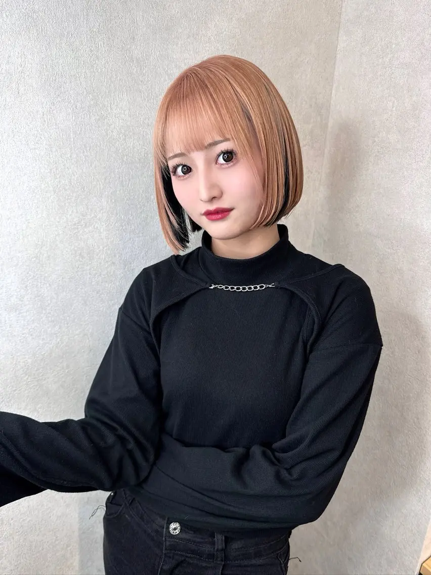ショート カラー 永田 雄真のヘアスタイル