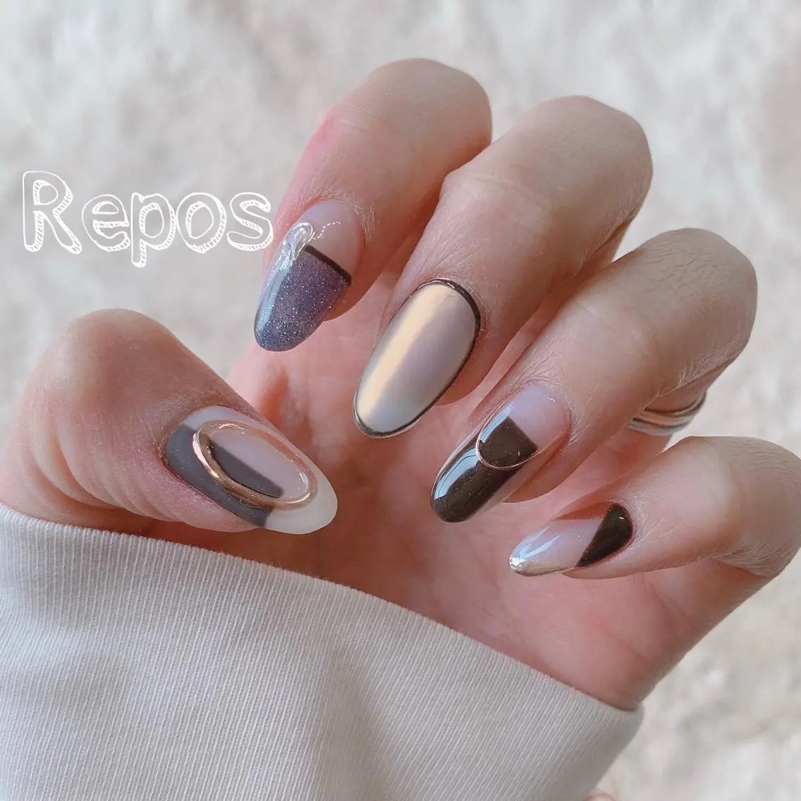 ネイル アートネイル マットネイル nail salon reposのエステ・リラクイメージ