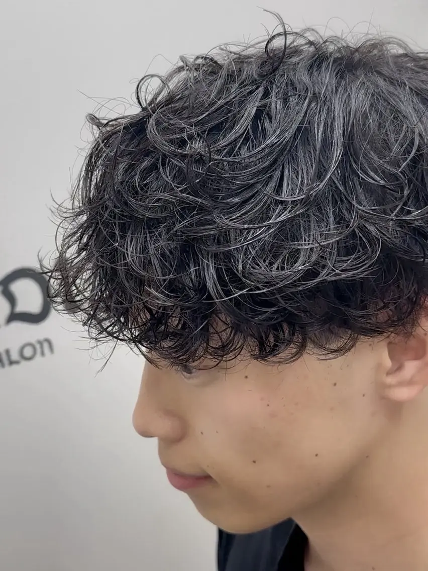 メンズ メンズパーマ 坂口 駿平のヘアスタイル
