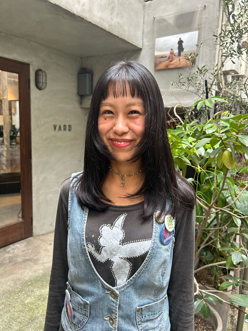 ミディアム カット ヘッドスパ MOMOKA💫 YARD【学芸大学】のヘアスタイル
