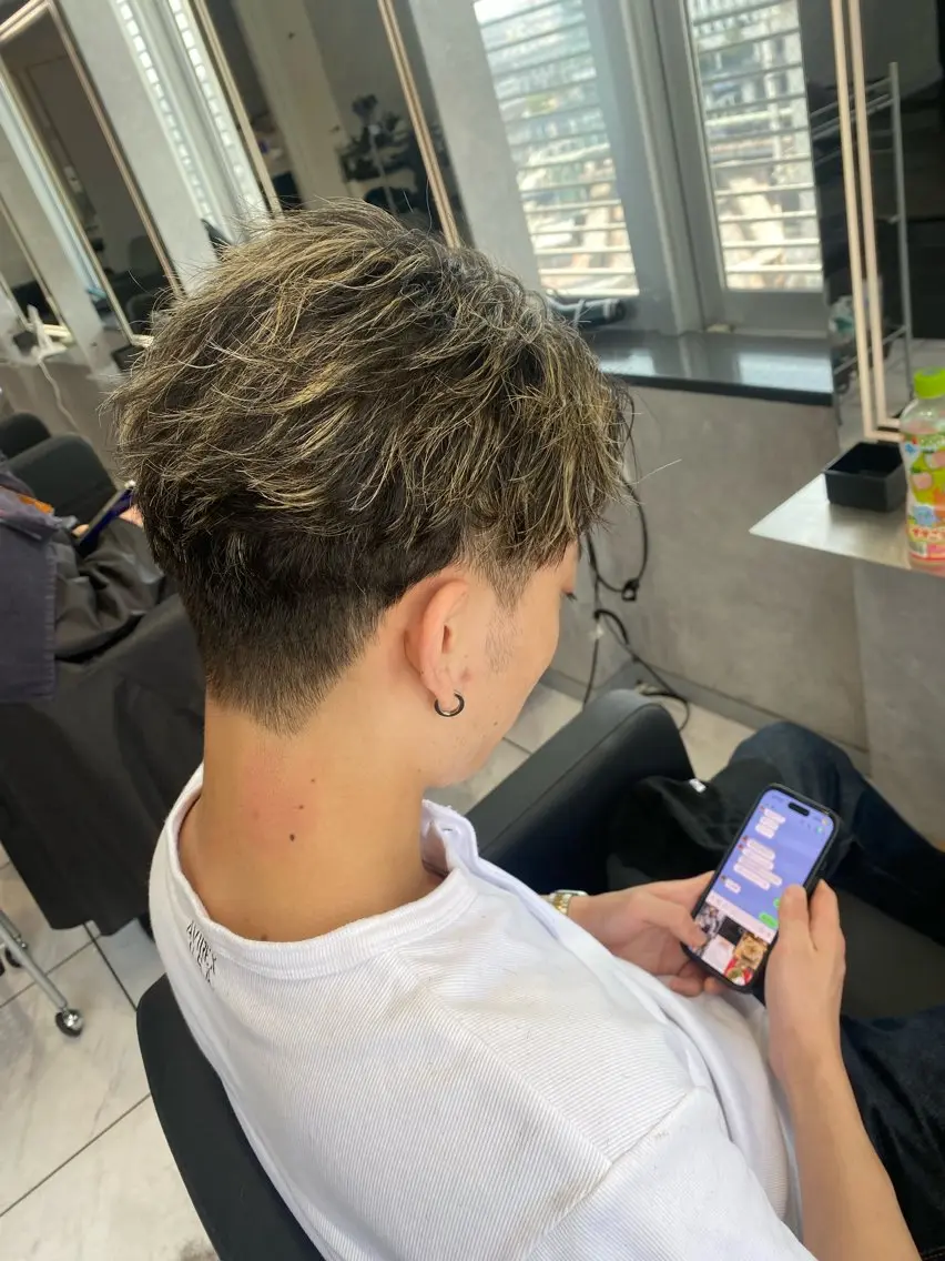 メンズ メンズショート 池内 凛のヘアスタイル
