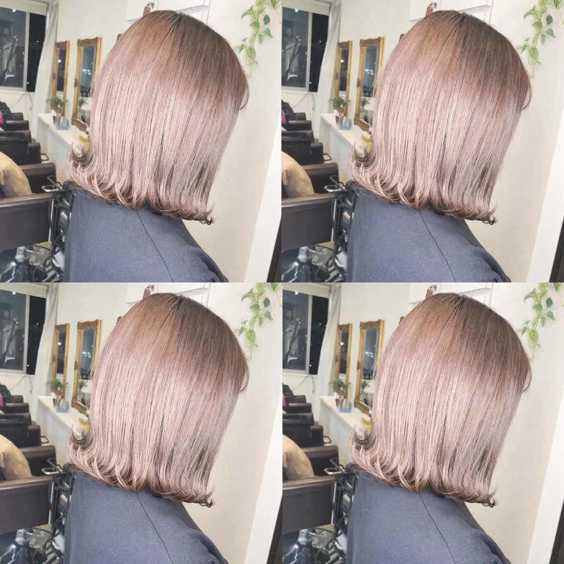 ミディアム カラー ヘアカラー トリートメント 店長✨レイヤー✖️ 髪質改善✖️韓国ヘアのヘアスタイル
