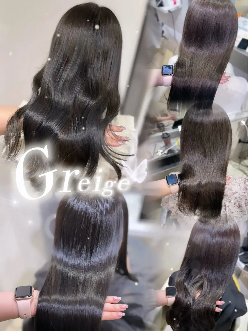 カラー ヘアカラー 大人ガーリーベージュ カラー/新宿/ふたばのヘアスタイル