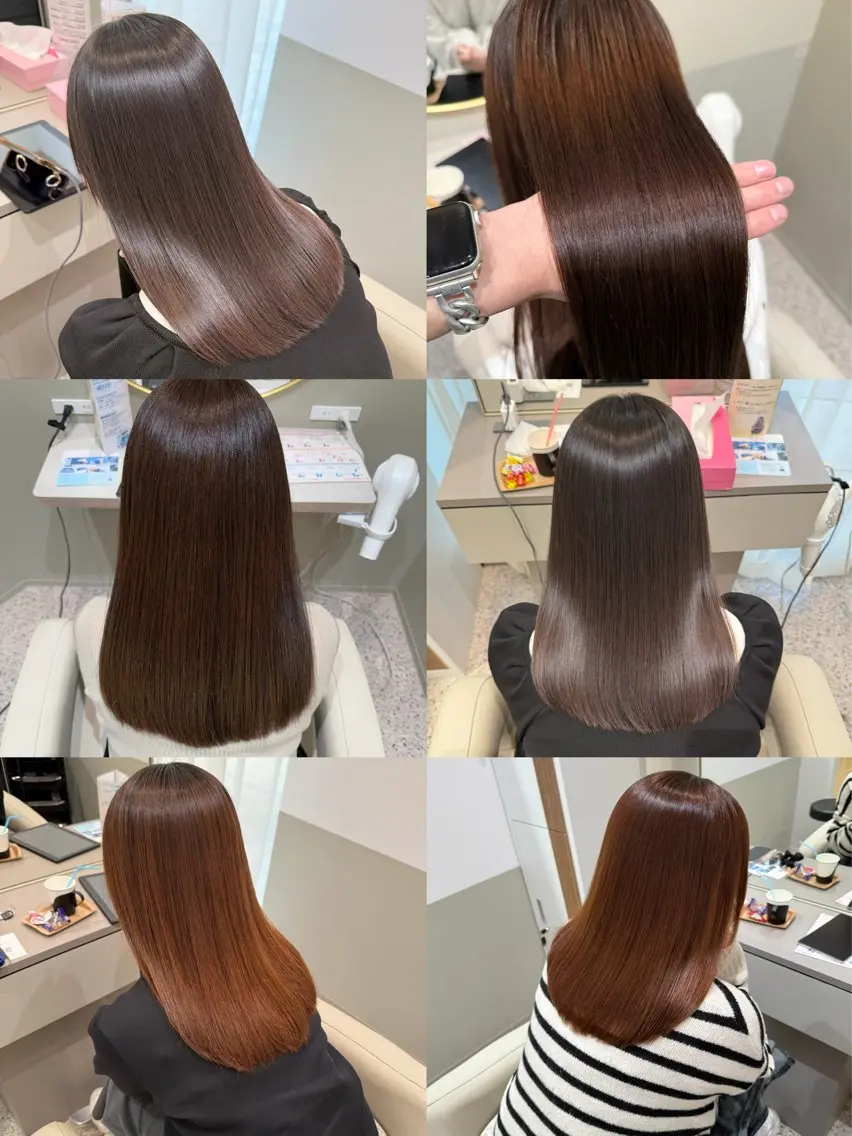 ロング 縮毛矯正 トリートメント 髪質改善✨ RYOTAのヘアスタイル