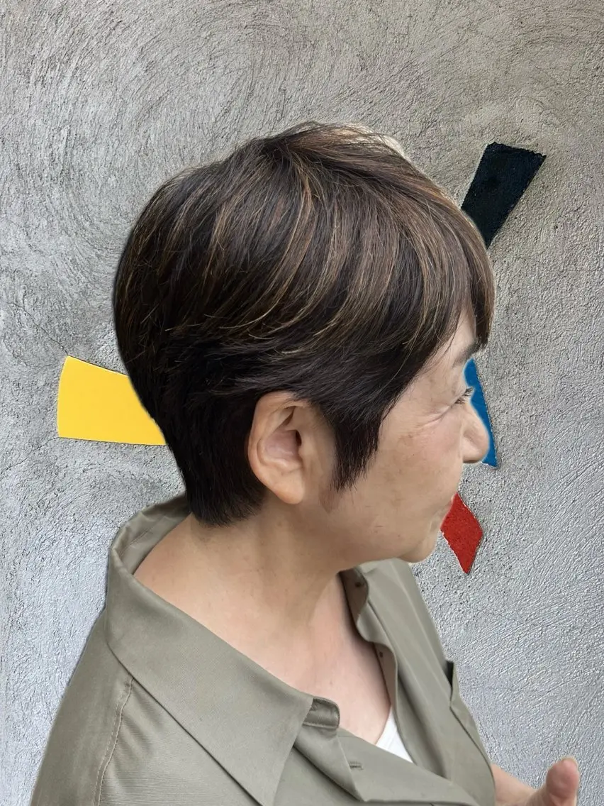 ショート 太田 知里のヘアスタイル