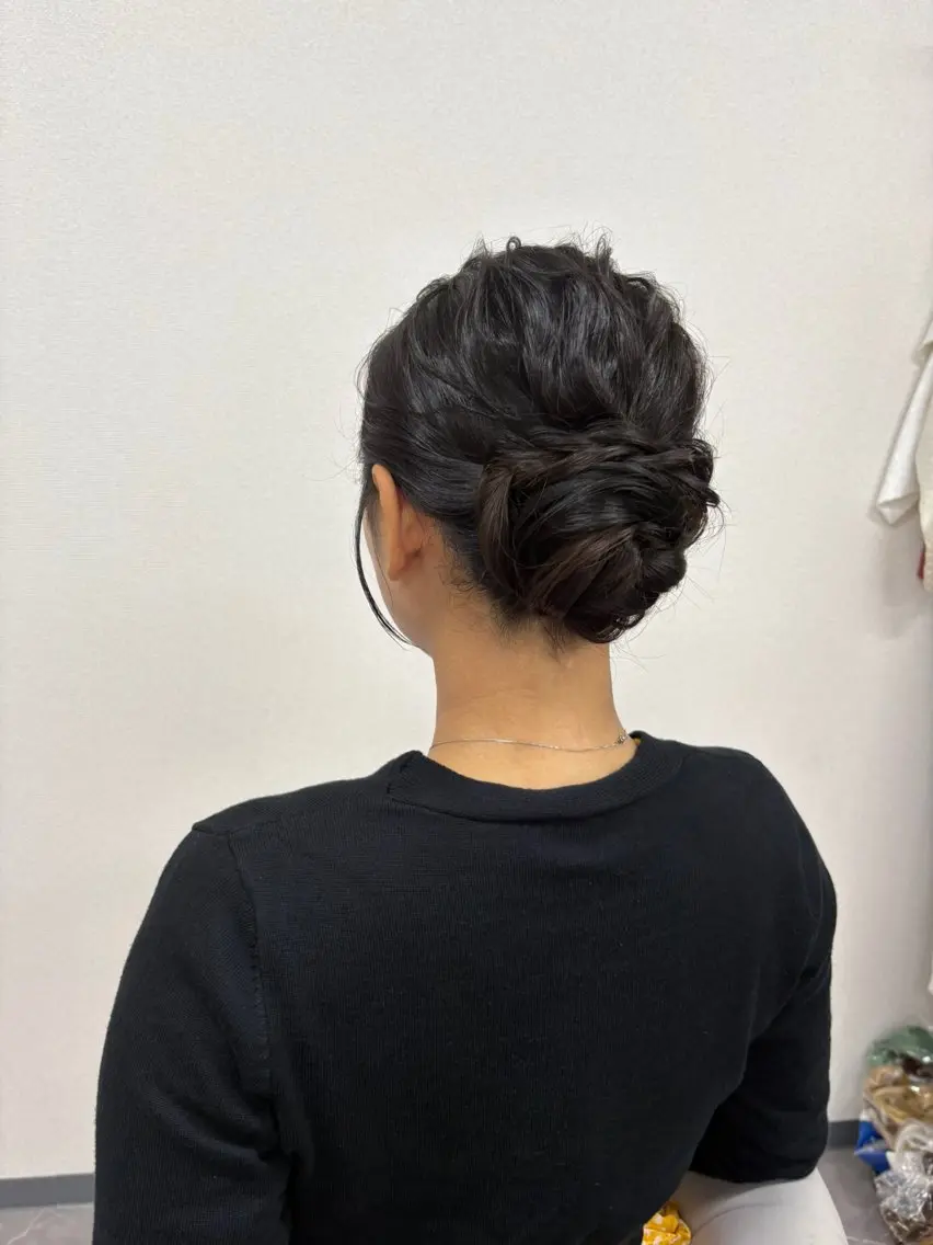 ヘアアレンジ ヘアサロン ミカヅキのヘアスタイル