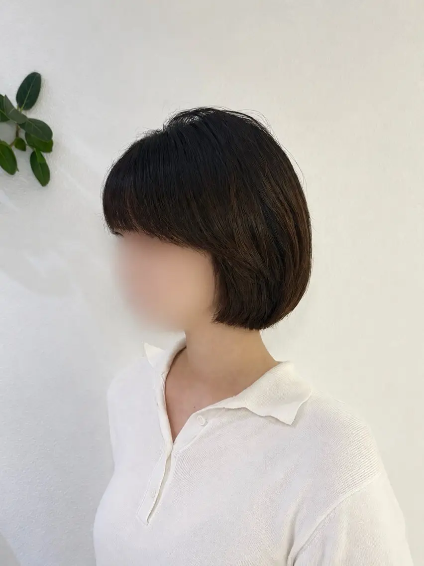 ショート ボブ こだいら ひめかのヘアスタイル