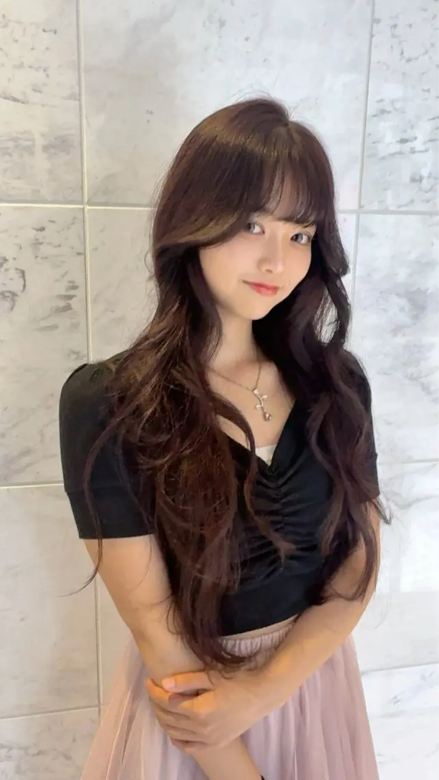 ロング hitomi ♡ 自由が丘アシスタントのヘアスタイル