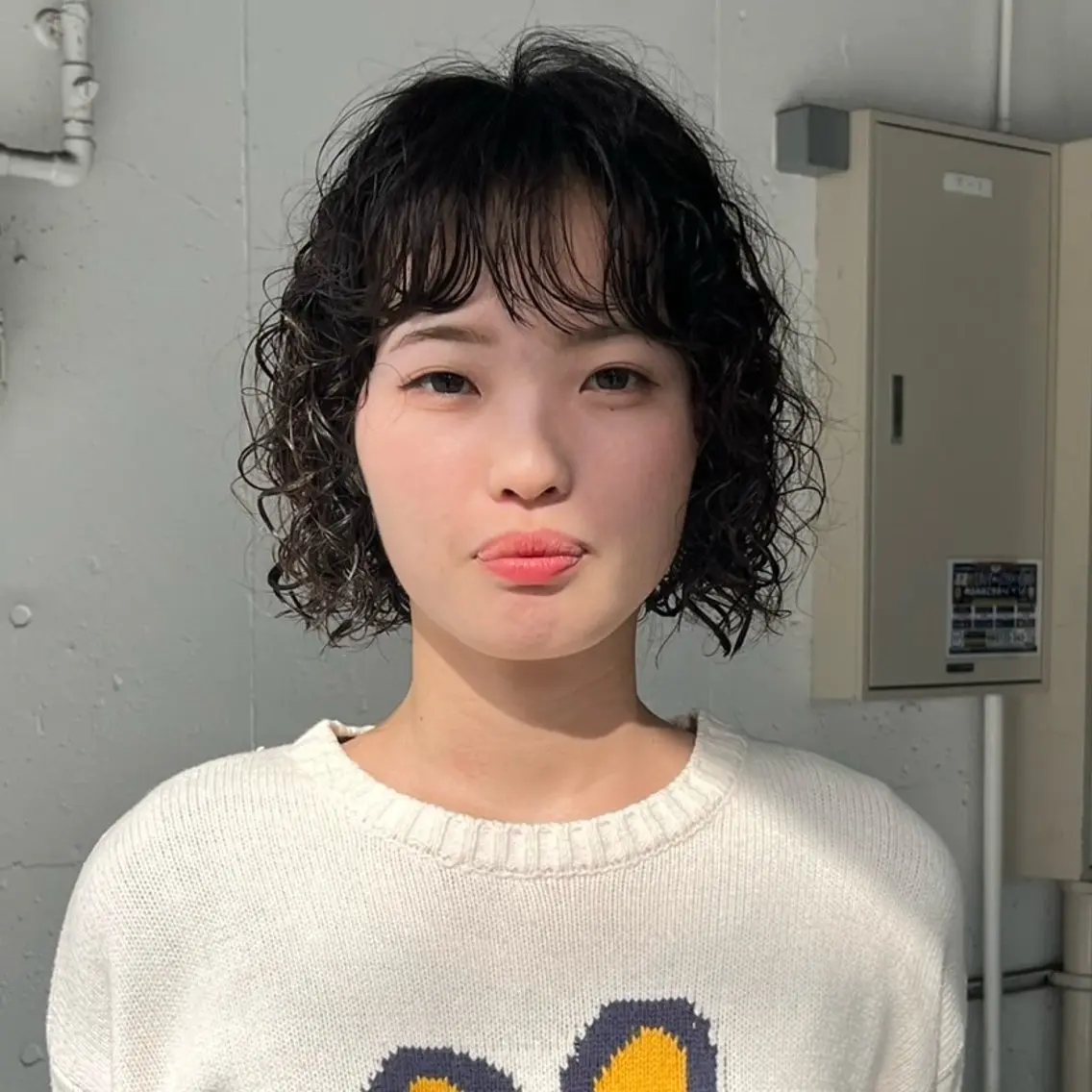 ショート パーマ スパイラルパーマ カット パーマ トリートメント レディースパーマ/ 合田 有一朗のヘアスタイル