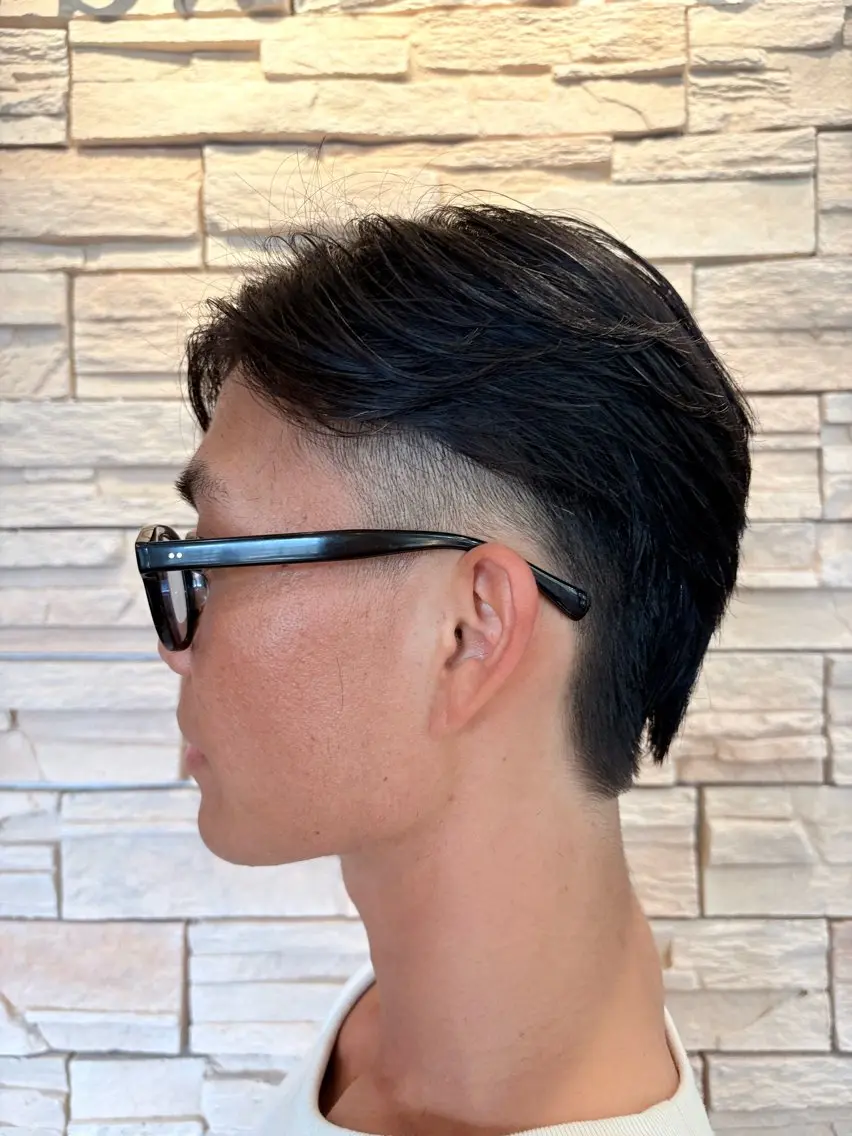 ショート メンズ カット 宮澤 由依のヘアスタイル