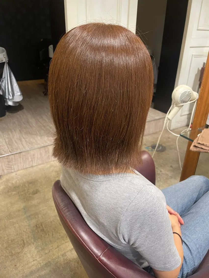ミディアム ゆず .🎀のヘアスタイル