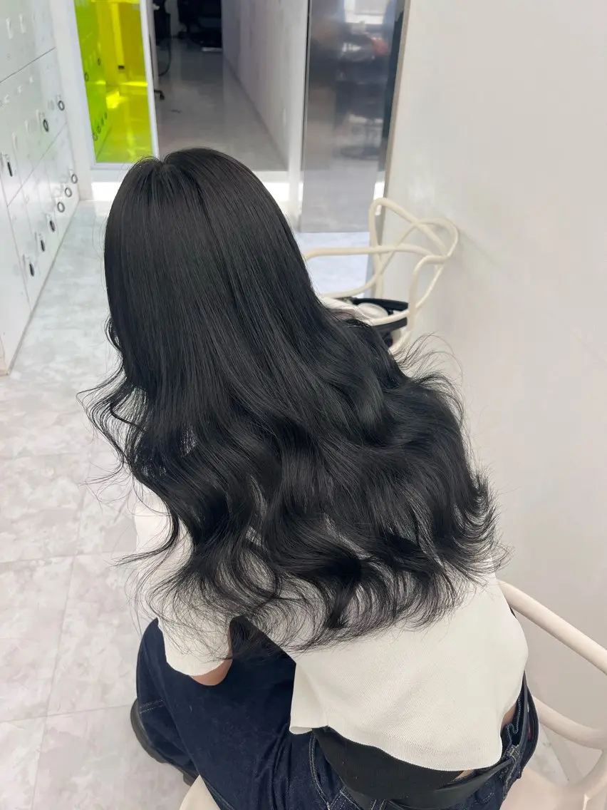 ロング 大人っぽ中韓レディ ヘア🤍MAOのヘアスタイル