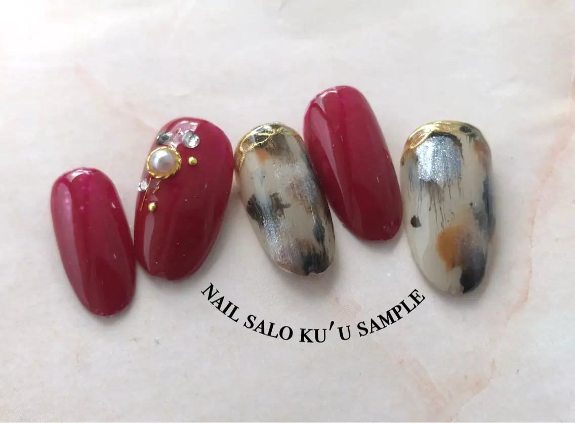 ミディアム salon kuuのネイルデザイン