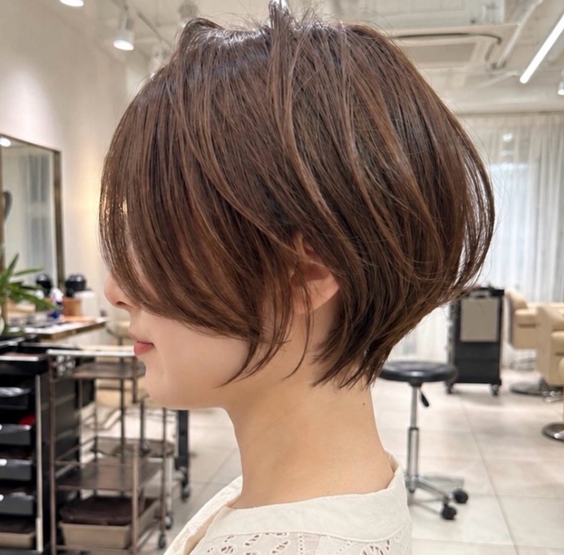 ショート 小顔ショート 原宿/みゆのヘアスタイル
