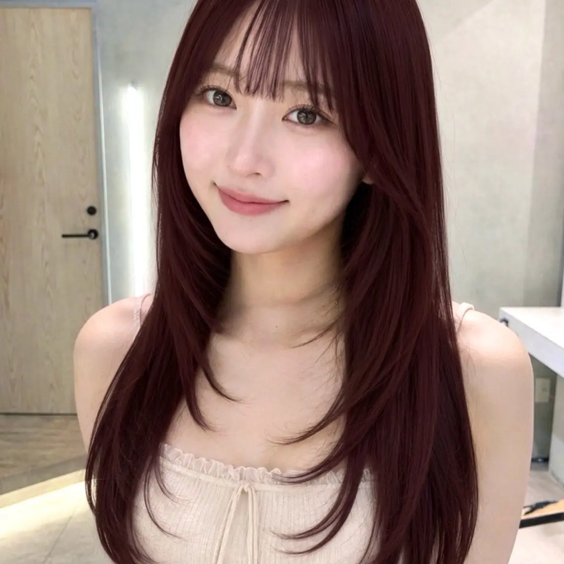 🎀ブリーチなしピンク🎀撮影OKの方のみ✨の写真