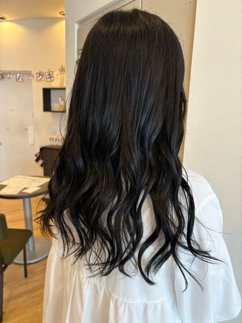 ロング カラー 近藤 風華のヘアスタイル