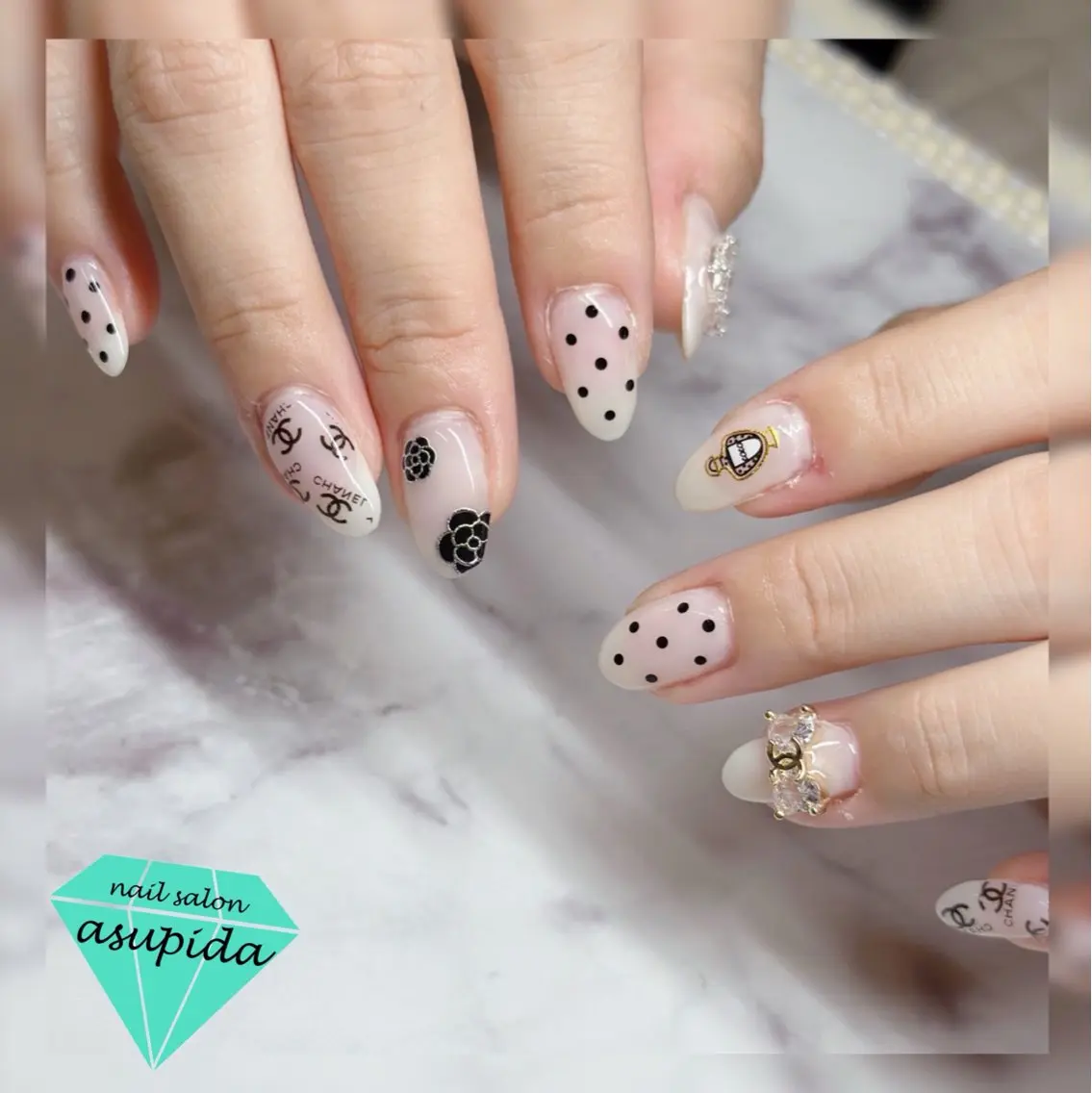 ネイル ハンドネイル nail salon asupidaのネイルデザイン