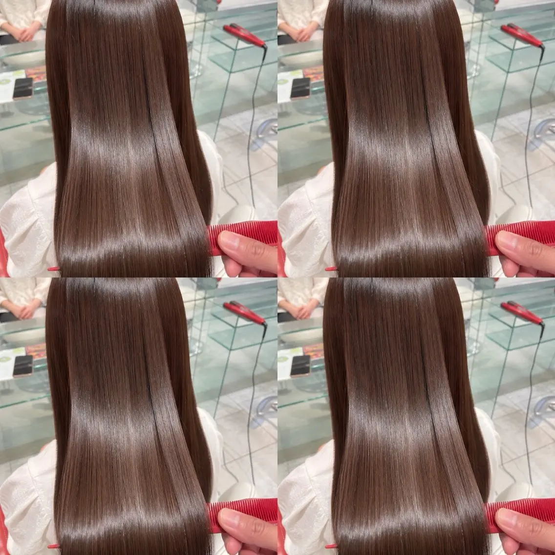 ロング 美髪矯正🪞髪質改善 KURIHARAのヘアスタイル
