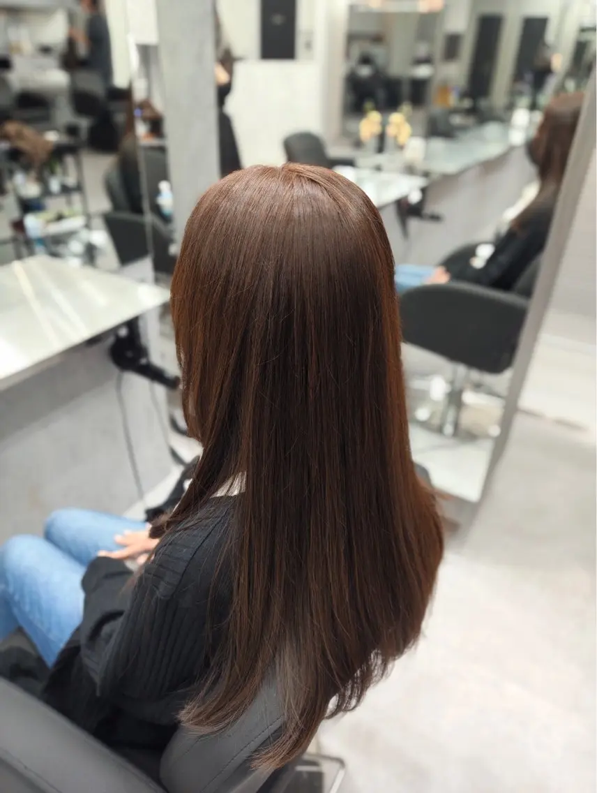 カラー ヘアカラー トリートメント ヘッドスパ ✟ MITSUI KURUMI ✟のヘアスタイル