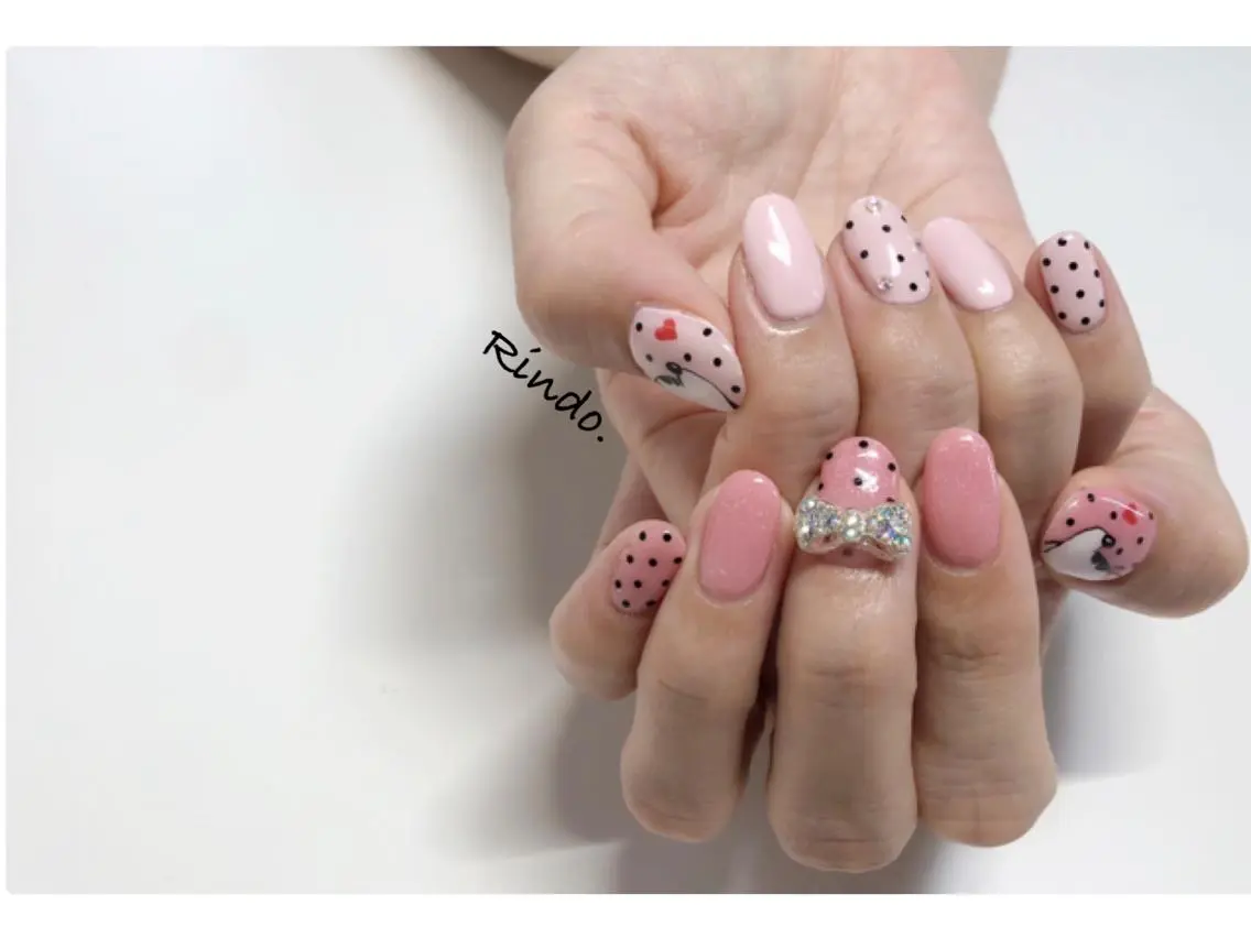 ネイル ハンドネイル Rindo.ネイル ♡耳つぼジュエリーのその他イメージ