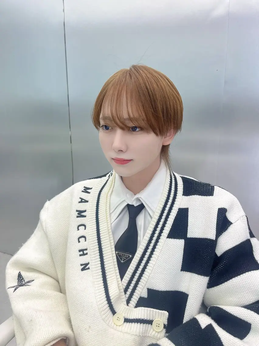 カラー メンズ カット ヘアカラー 大阪韓国メンズ特化 LUNAのヘアスタイル