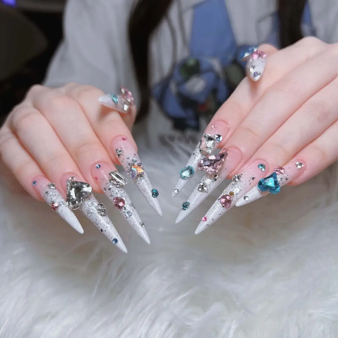 ネイル アートネイル 韓国ネイル 持ち込み ワンホンネイル ハンドネイル Lenie Nail Salonのネイルデザイン