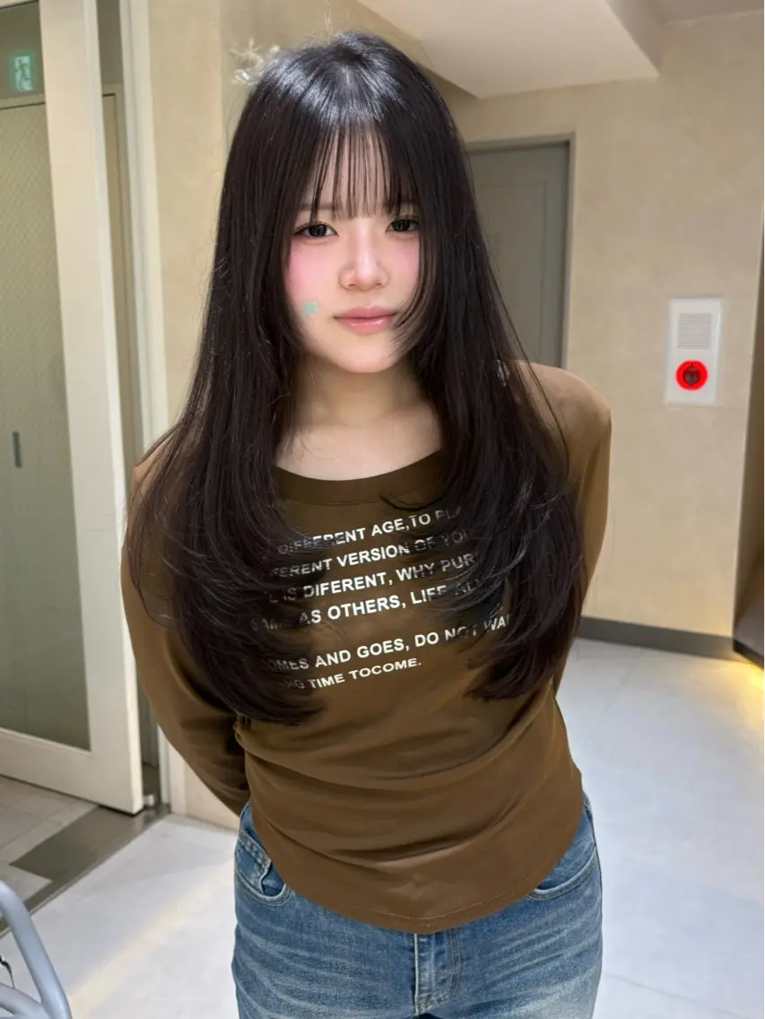 ロング ロングレイヤー レイヤーカット ロング 🍒rena/池袋 /レイヤーカット🍒のヘアスタイル