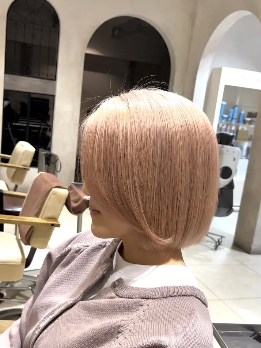 ショート カラー 高槻No.1🇰🇷 韓国ヘア 橋口陽太のヘアスタイル